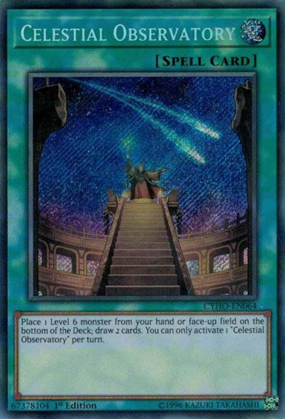 Celestial Observatory (CYHO-EN064) [Cybernetic Horizon]