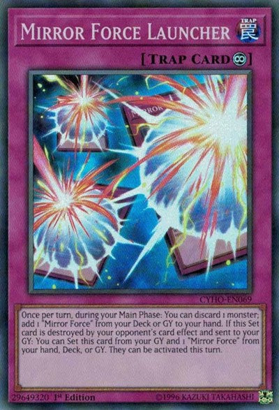 Mirror Force Launcher (CYHO-EN069) [Cybernetic Horizon]