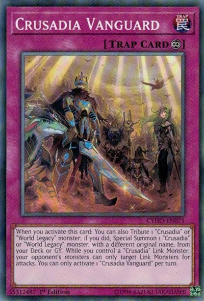 Crusadia Vanguard (CYHO-EN071) [Cybernetic Horizon]