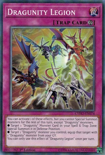Dragunity Legion (CYHO-EN074) [Cybernetic Horizon]