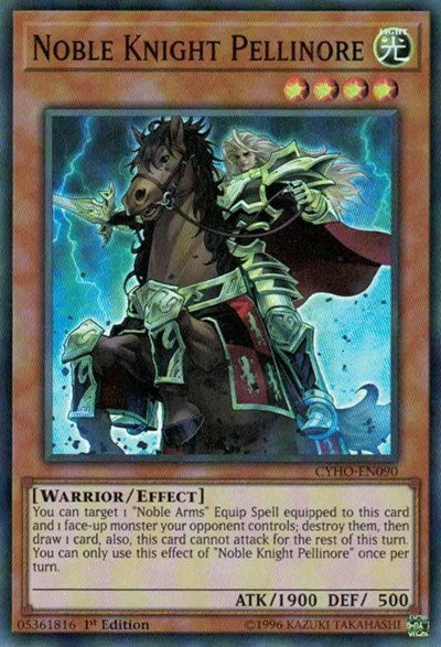 Noble Knight Pellinore (CYHO-EN090) [Cybernetic Horizon]