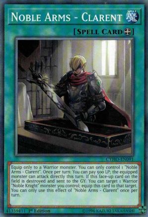 Noble Arms - Clarent (CYHO-EN091) - Cybernetic Horizon 1st Edition