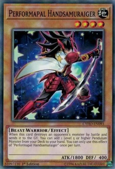 Performapal Handsamuraiger (CYHO-EN093) [Cybernetic Horizon]