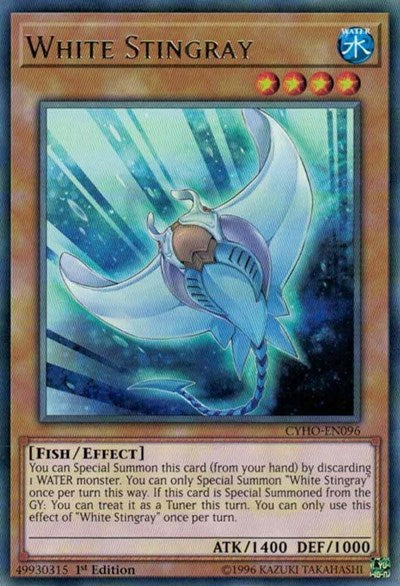 White Stingray (CYHO-EN096) [Cybernetic Horizon]