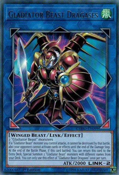 Gladiator Beast Dragases (CYHO-EN099) [Cybernetic Horizon]
