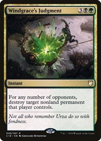 Windgrace's Judgment (49) [Commander 2018]