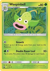 Weepinbell (2/168) [SM - Celestial Storm]