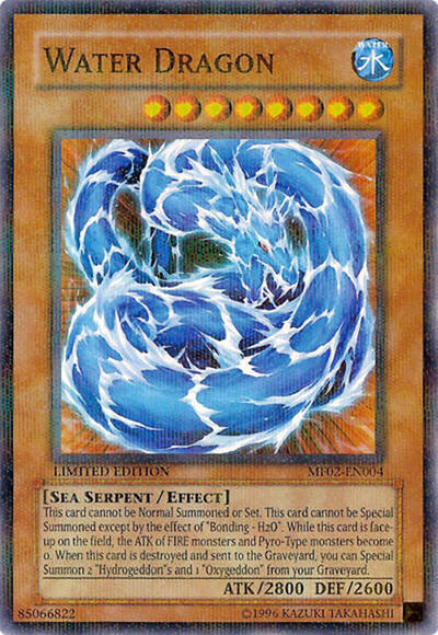 Water Dragon (MF02-EN004) [Mattel Action Figure Promos: Series 2]
