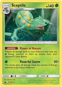 Sceptile (10/168) [SM - Celestial Storm]