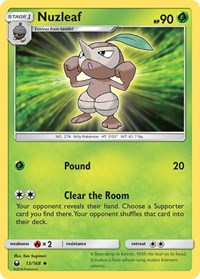 Nuzleaf (13/168) [SM - Celestial Storm]