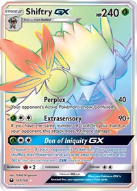 Shiftry GX (Secret) (169/168) [SM - Celestial Storm]