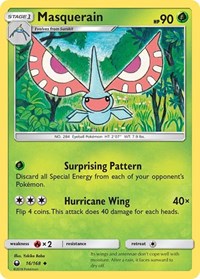 Masquerain (16/168) [SM - Celestial Storm]