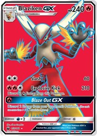 Blaziken GX (Full Art) (153/168) [SM - Celestial Storm]
