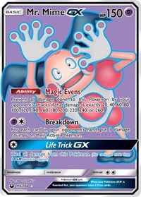 Mr. Mime GX (Full Art) (156/168) [SM - Celestial Storm]