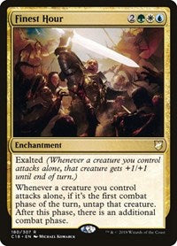 Finest Hour (180) [Commander 2018]