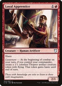 Loyal Apprentice (23) [Commander 2018]