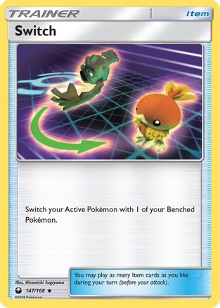 Switch 147/168  SM  Celestial Storm - Uncommon