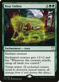 Bear Umbra (131) [Commander 2018]