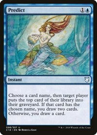 Predict (98) [Commander 2018]