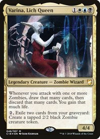 Varina, Lich Queen (48) [Commander 2018]