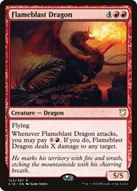 Flameblast Dragon (123) [Commander 2018]