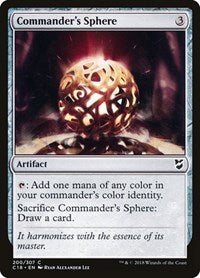 Commander's Sphere (200) [Commander 2018]