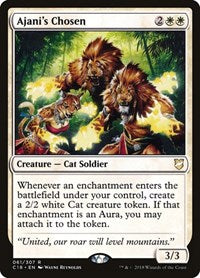 Ajani's Chosen (61) [Commander 2018]