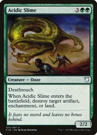 Acidic Slime (127) [Commander 2018]