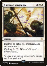 Akroma's Vengeance (62) [Commander 2018]