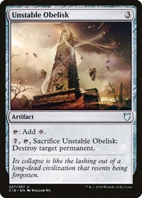 Unstable Obelisk (227) [Commander 2018]