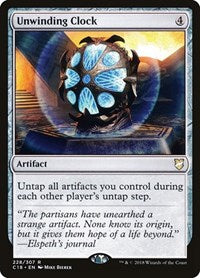 Unwinding Clock (228) [Commander 2018]