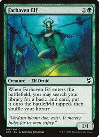 Farhaven Elf (146) [Commander 2018]