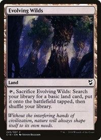 Evolving Wilds (245) [Commander 2018]