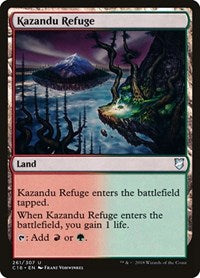 Kazandu Refuge (261) [Commander 2018]