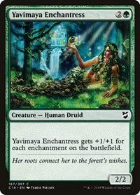 Yavimaya Enchantress (167) [Commander 2018]