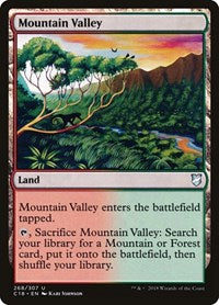 Mountain Valley (268) [Commander 2018]