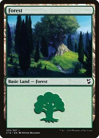 Forest (305) (305) [Commander 2018]