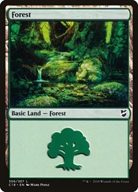 Forest (306) (306) [Commander 2018]