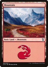 Mountain (303) (303) [Commander 2018]