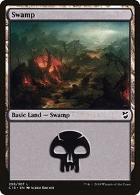 Swamp (299) (299) [Commander 2018]