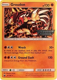 Groudon - 81/168 (Cosmos Holo) (Gamestop Promo) (081/168) [Miscellaneous Cards & Products]