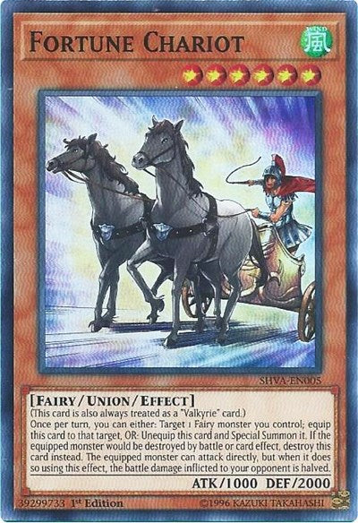Fortune Chariot (SHVA-EN005) [Shadows in Valhalla]