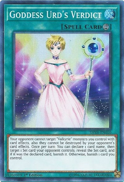 Goddess Urd's Verdict (SHVA-EN010) [Shadows in Valhalla]