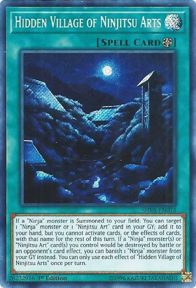 Hidden Village of Ninjitsu Arts (SHVA-EN014) [Shadows in Valhalla]