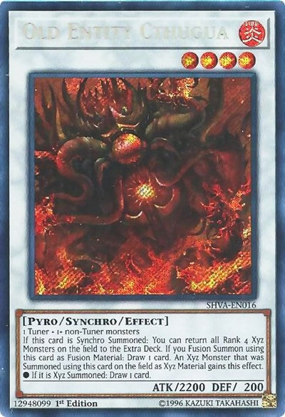 Old Entity Cthugua (SHVA-EN016) [Shadows in Valhalla]