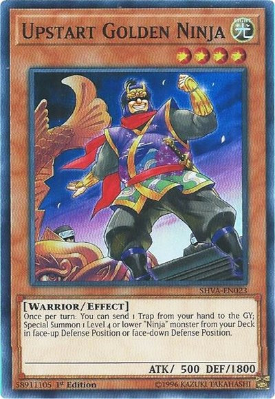 Upstart Golden Ninja (SHVA-EN023) [Shadows in Valhalla]