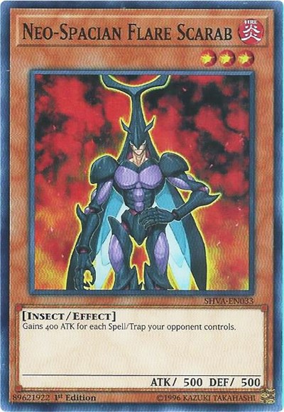 Neo-Spacian Flare Scarab (SHVA-EN033) [Shadows in Valhalla]