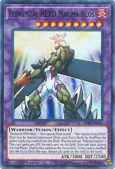 Elemental HERO Magma Neos (SHVA-EN034) [Shadows in Valhalla]