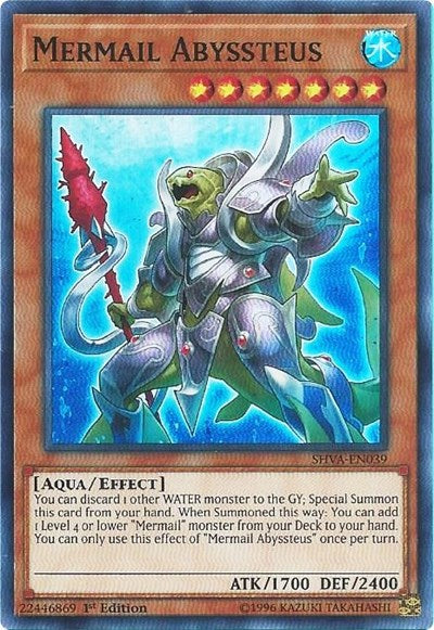 Mermail Abyssteus (SHVA-EN039) [Shadows in Valhalla]