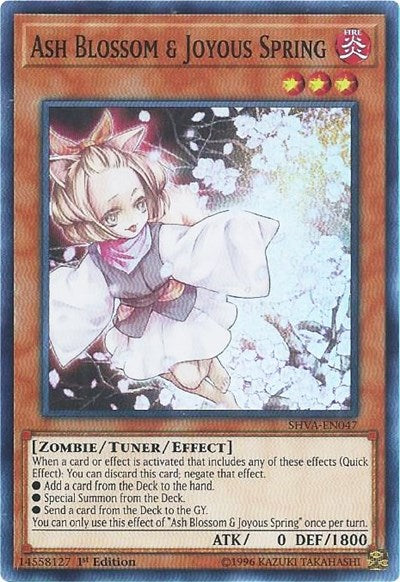 Ash Blossom & Joyous Spring (SHVA-EN047) [Shadows in Valhalla]